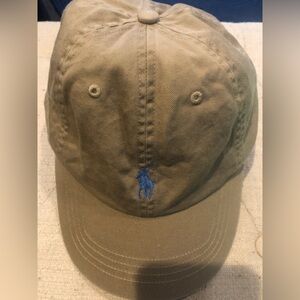 Ralph Lauren Tan Polo Hat